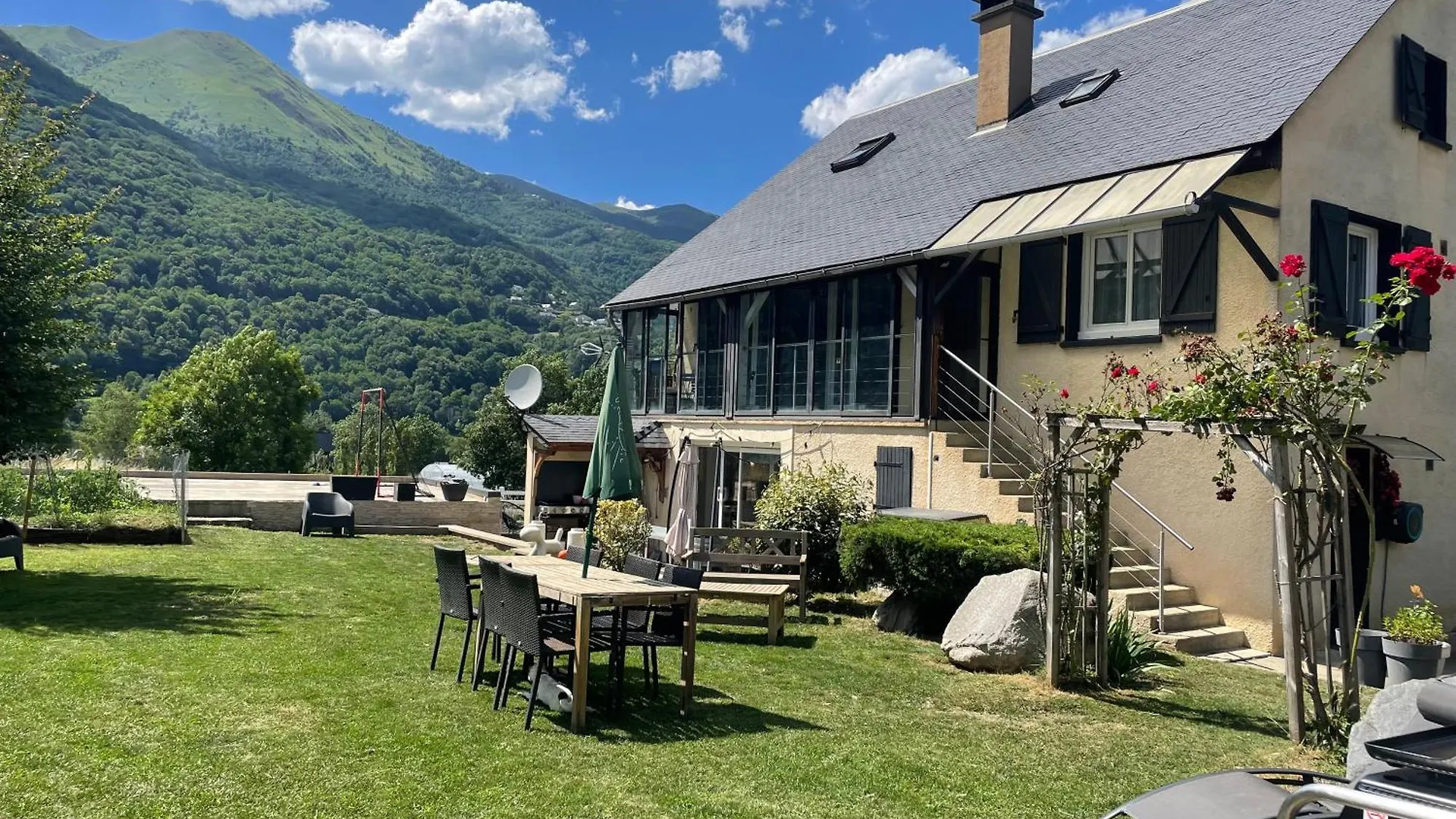 Bel Appartement Dans Residence Cheminee /Jardin Luz-Saint-Sauveur Apartment